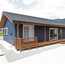 自社設計施工のひのきを使った平屋住宅 